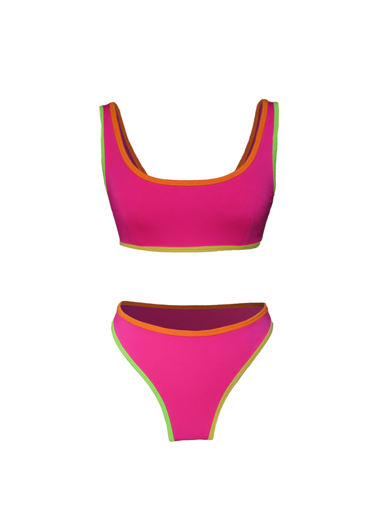 Contrast Two Piece